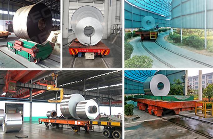 Heavy Duty thủy lực nâng điện đường sắt Coil chuyển xe đẩy cho nhà máy nhôm ống thép và cuộn dây vận chuyển