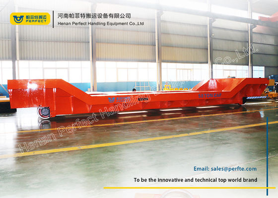 Load Heavy Material Industrial Transfer Trolley Electric Railway Equipment